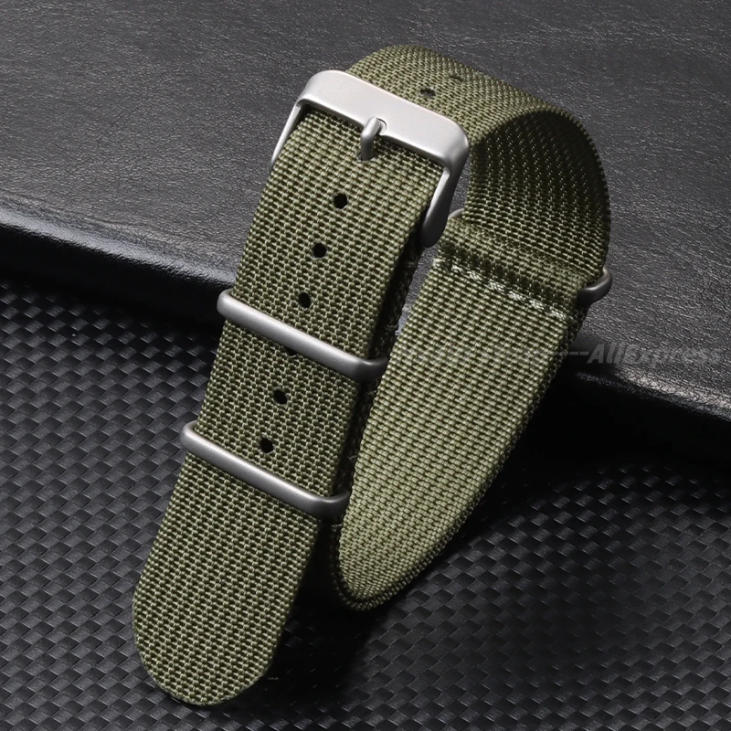 Ribbed Nylon Watch Strap 18mm  - Nato Strap Nylon 리뷰 및 가격