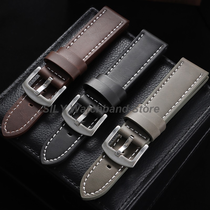 Genuine Leather Watchband 18mm - Rubber Strap Diver 리뷰 및 가격