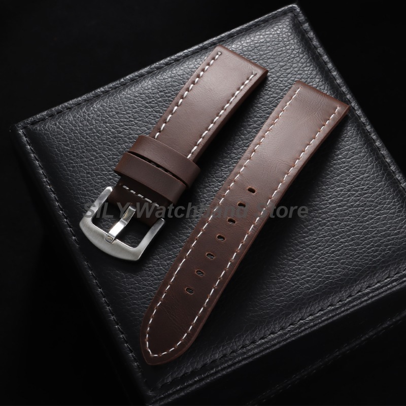 Genuine Leather Watchband 18mm - Rubber Strap Diver 리뷰 및 가격