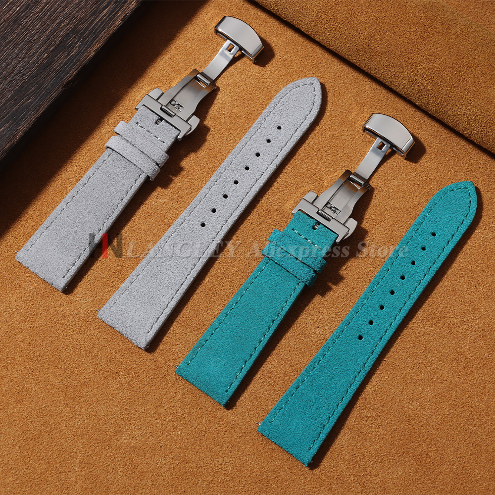 18mm 19mm 20mm 22mm Vintage Su - Suede Strap Watch 리뷰 및 가격