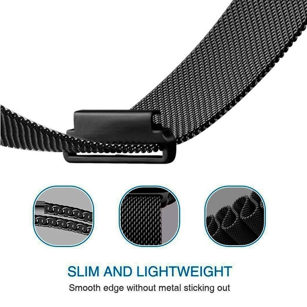 20mm 22mm Milanese Loop Strap  - Milanese Loop Magnetic 리뷰 및 가격