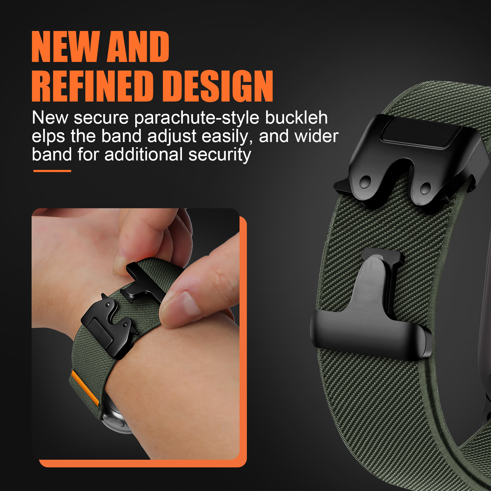 Straps For Apple Watch ultra 2 - Parachute Strap Elastic 리뷰 및 가격