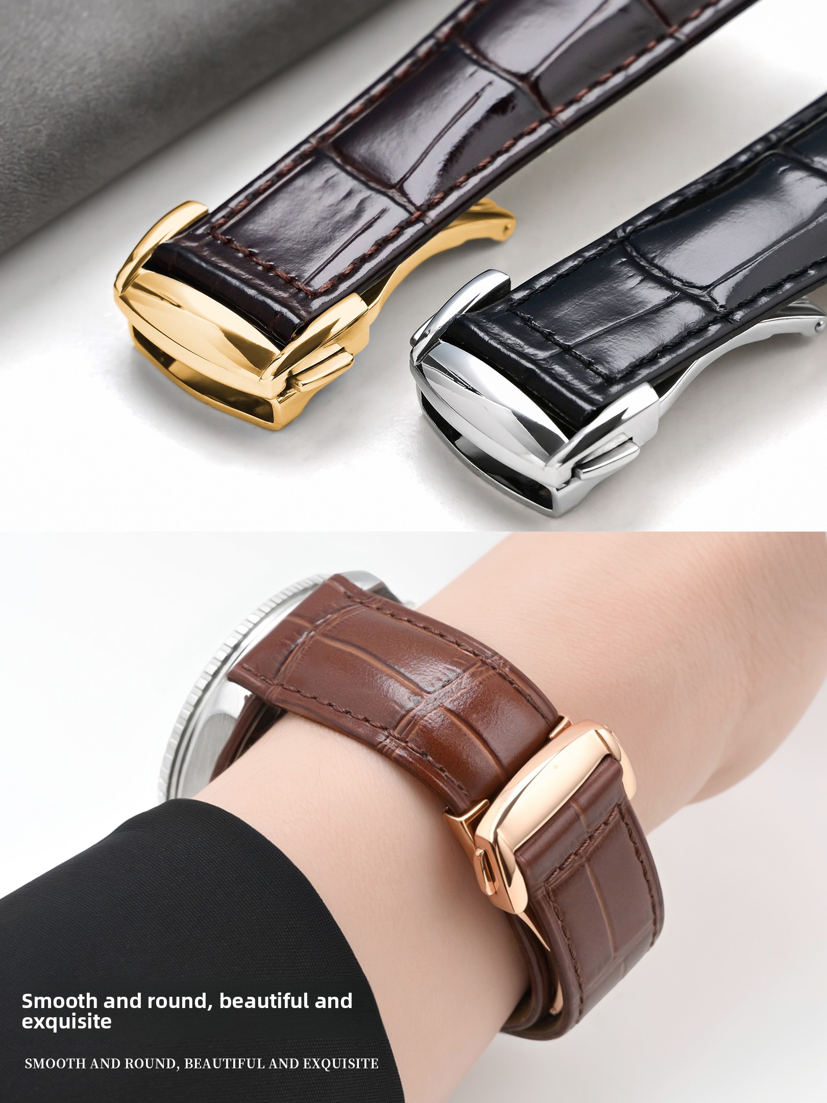 For Omega Deployment Clasp Lea - Butterfly Clasp Deployant 리뷰 및 가격