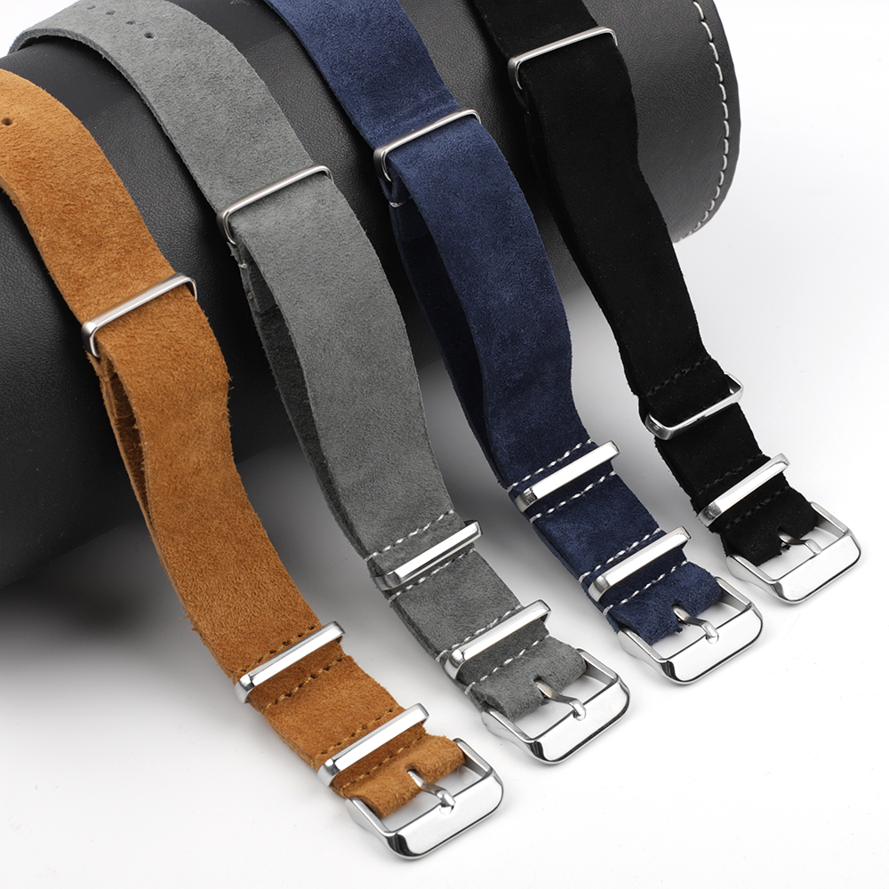Soft Retro Suede Genuine Leath - Suede Strap Watch 리뷰 및 가격