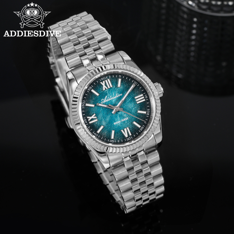 ADDIESDIVE Elegant Watch for W - Stainless Bracelet Diver 리뷰 및 가격