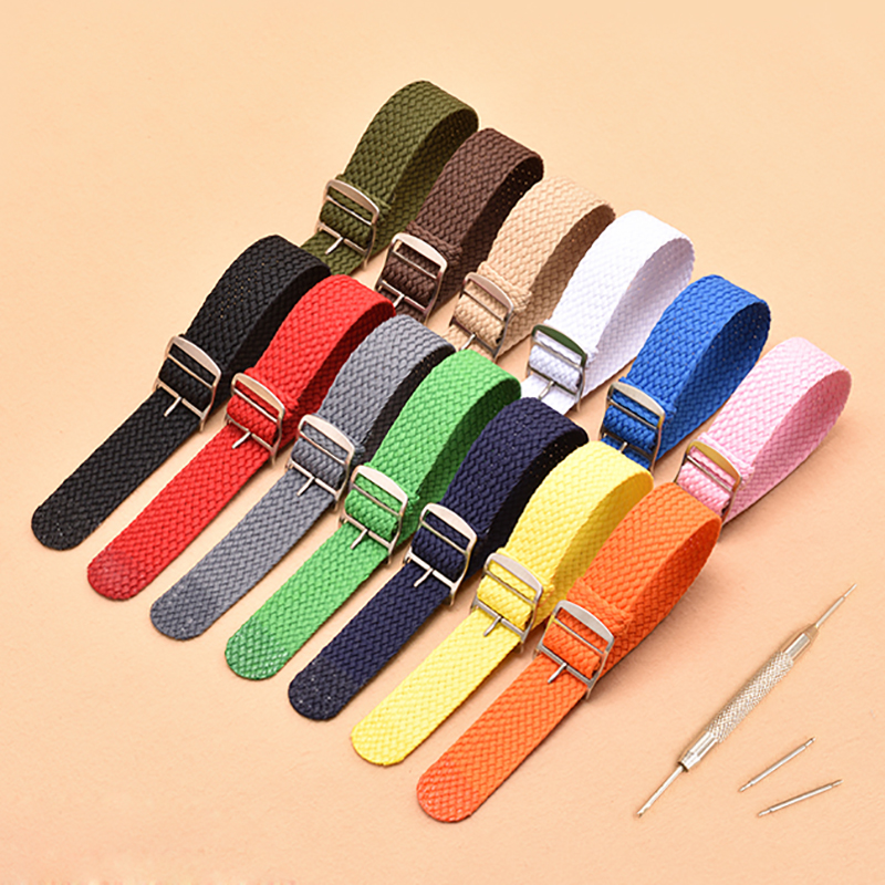 Nylon Weave Watch Strap for Pe - Perlon Strap Woven 리뷰 및 가격