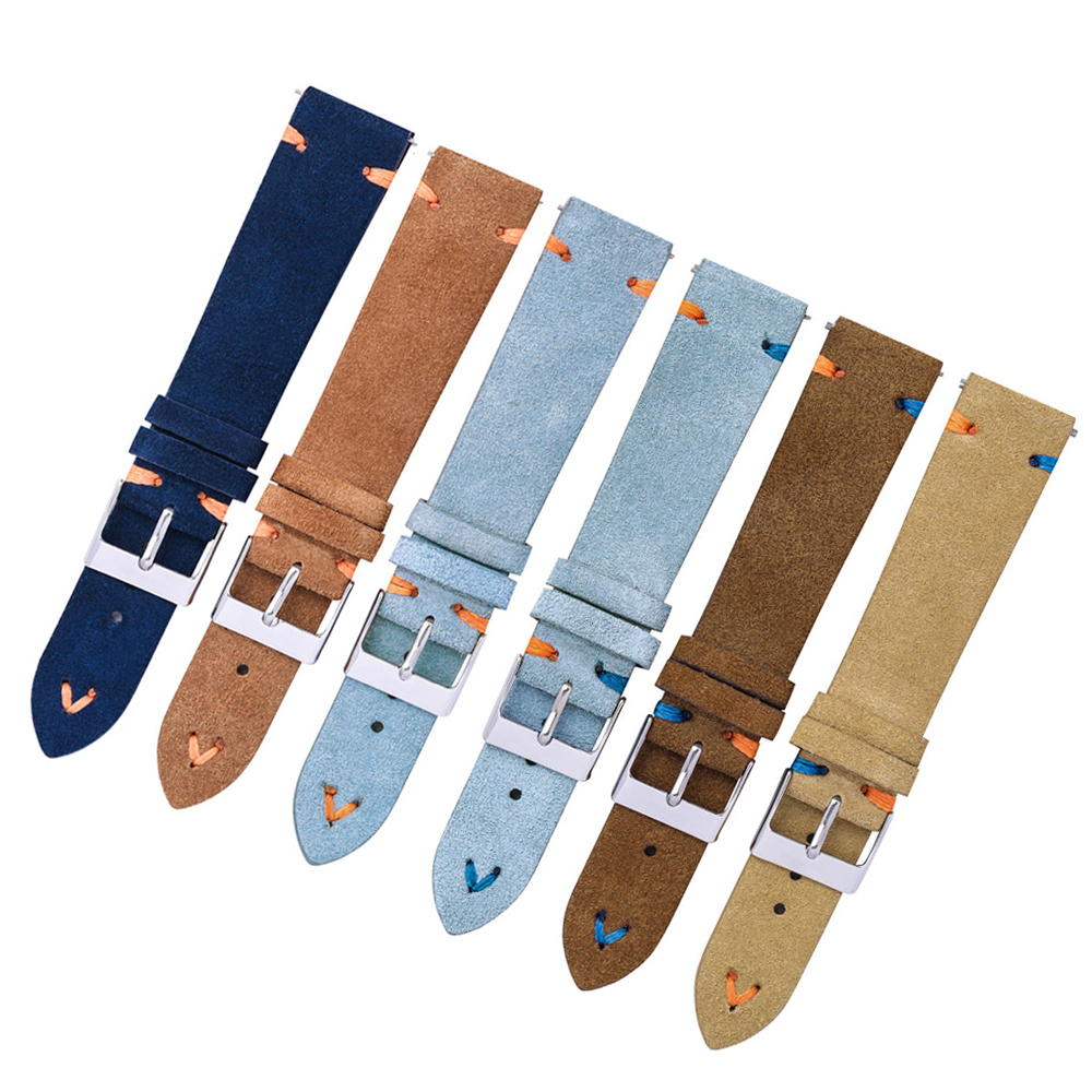 Suede Watch Straps 18mm 20mm H - Suede Strap Watch 리뷰 및 가격