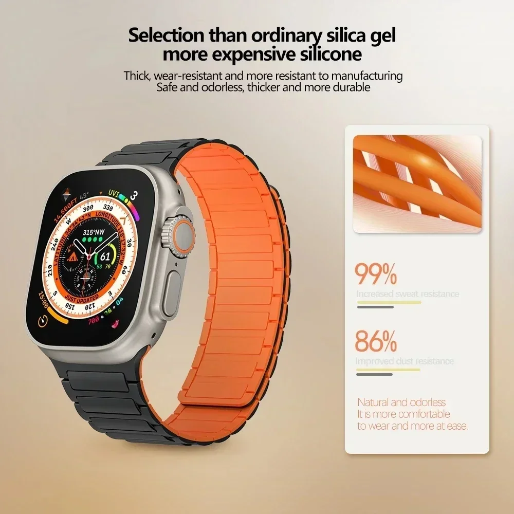 Magnetic sports band for Apple - Milanese Loop Magnetic 리뷰 및 가격