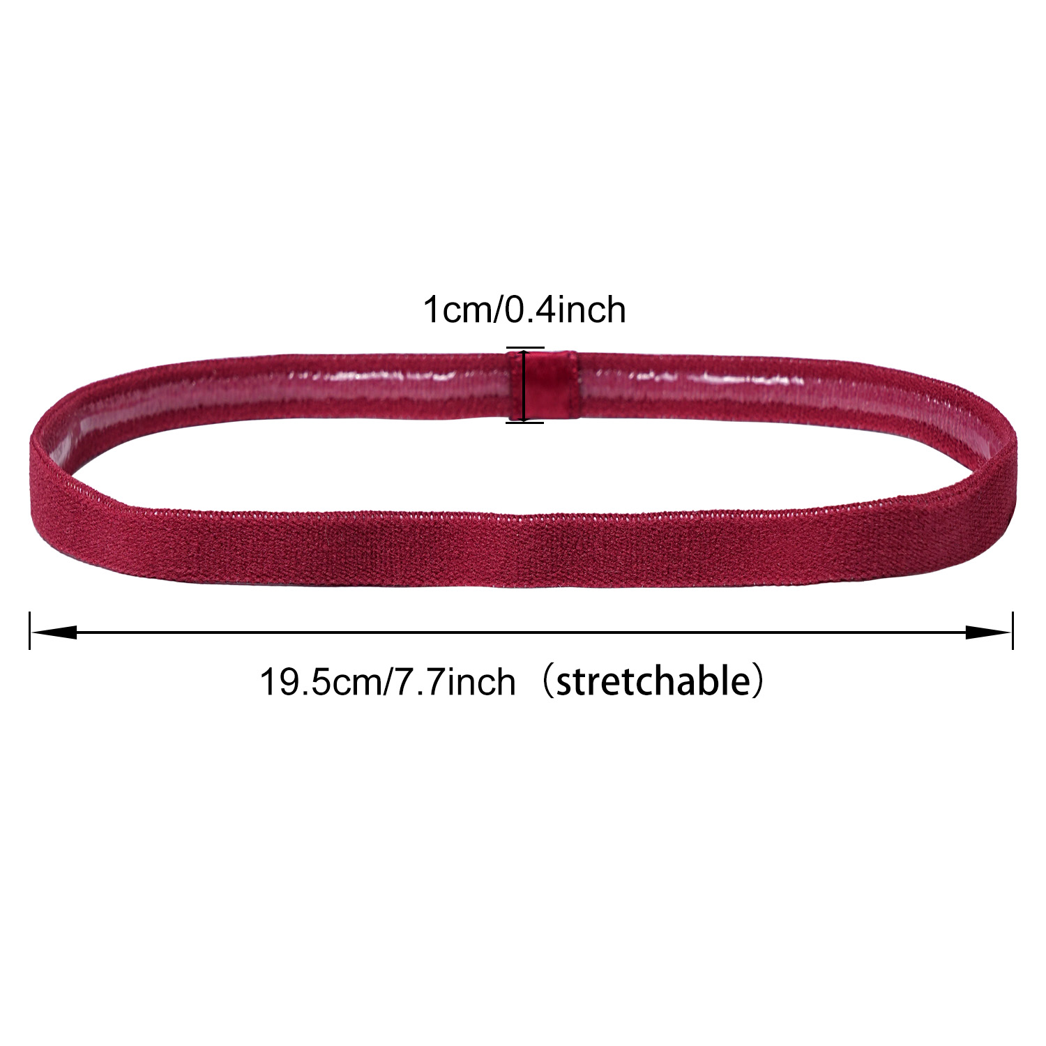3Pcs Non-Slip Sports Hairband  - Silicone Band Women 리뷰 및 가격