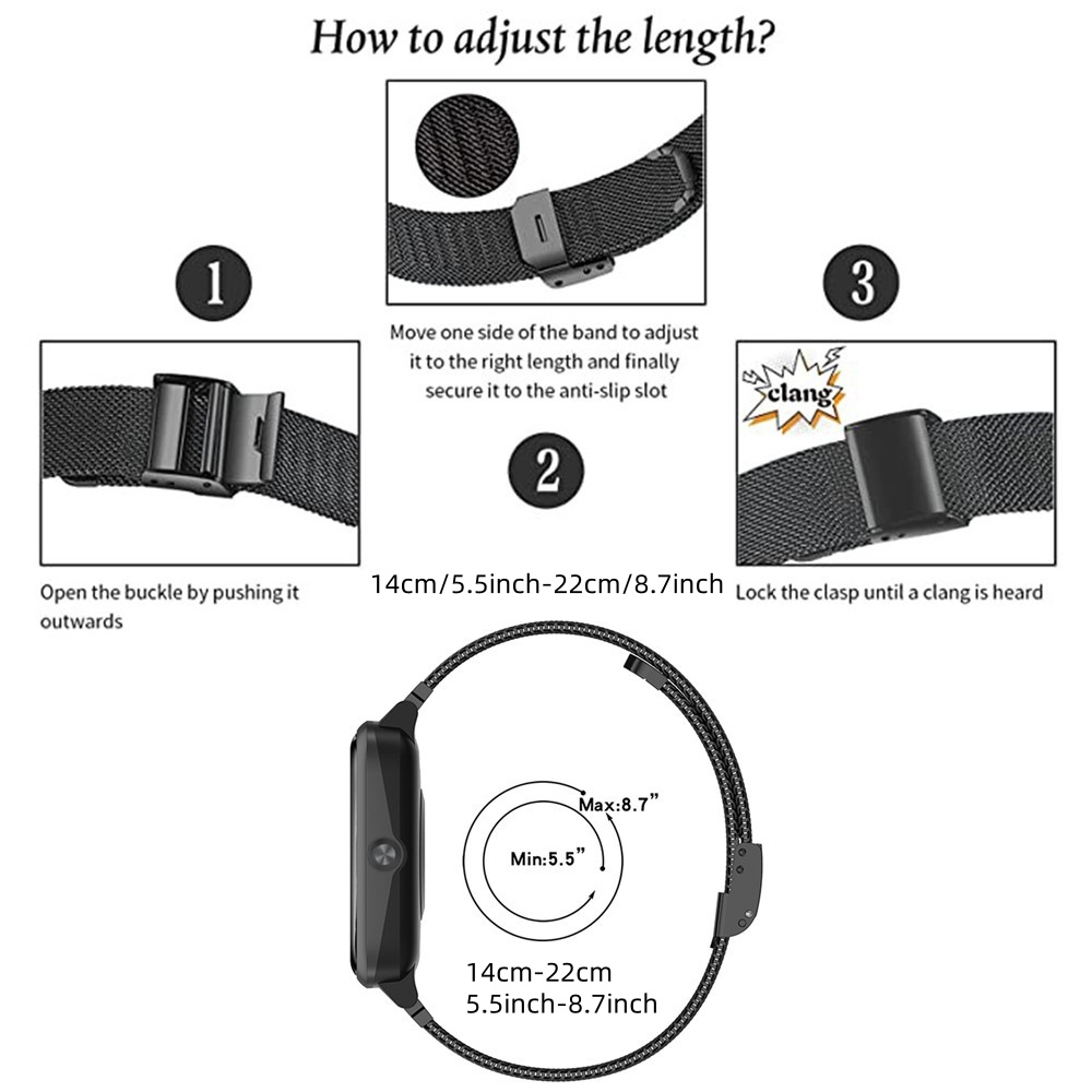 Metal Bands for Fitbit Versa 4 - Mesh Strap Metal 리뷰 및 가격