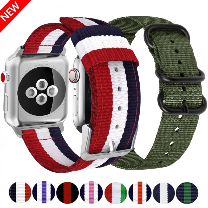 Nylon Canvas Strap For Apple W - Canvas Strap Watch 리뷰 및 가격