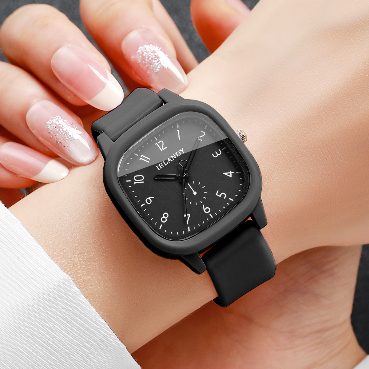 Fashion Square Women Quartz Wa - Silicone Band Women 리뷰 및 가격