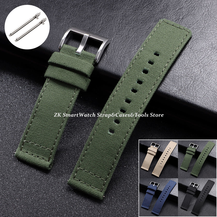 Nylon Watch Strap 20mm 22mm fo - Canvas Strap Watch 리뷰 및 가격