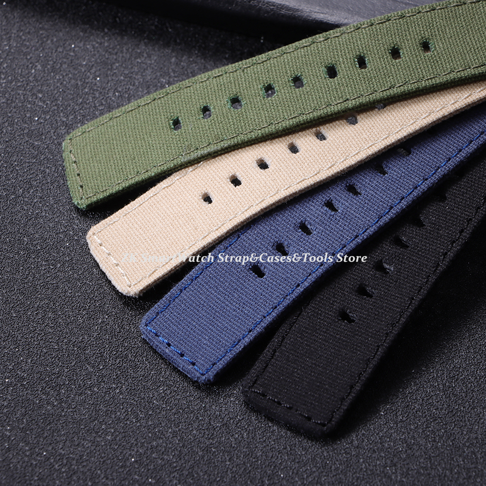 Nylon Watch Strap 20mm 22mm fo - Canvas Strap Watch 리뷰 및 가격