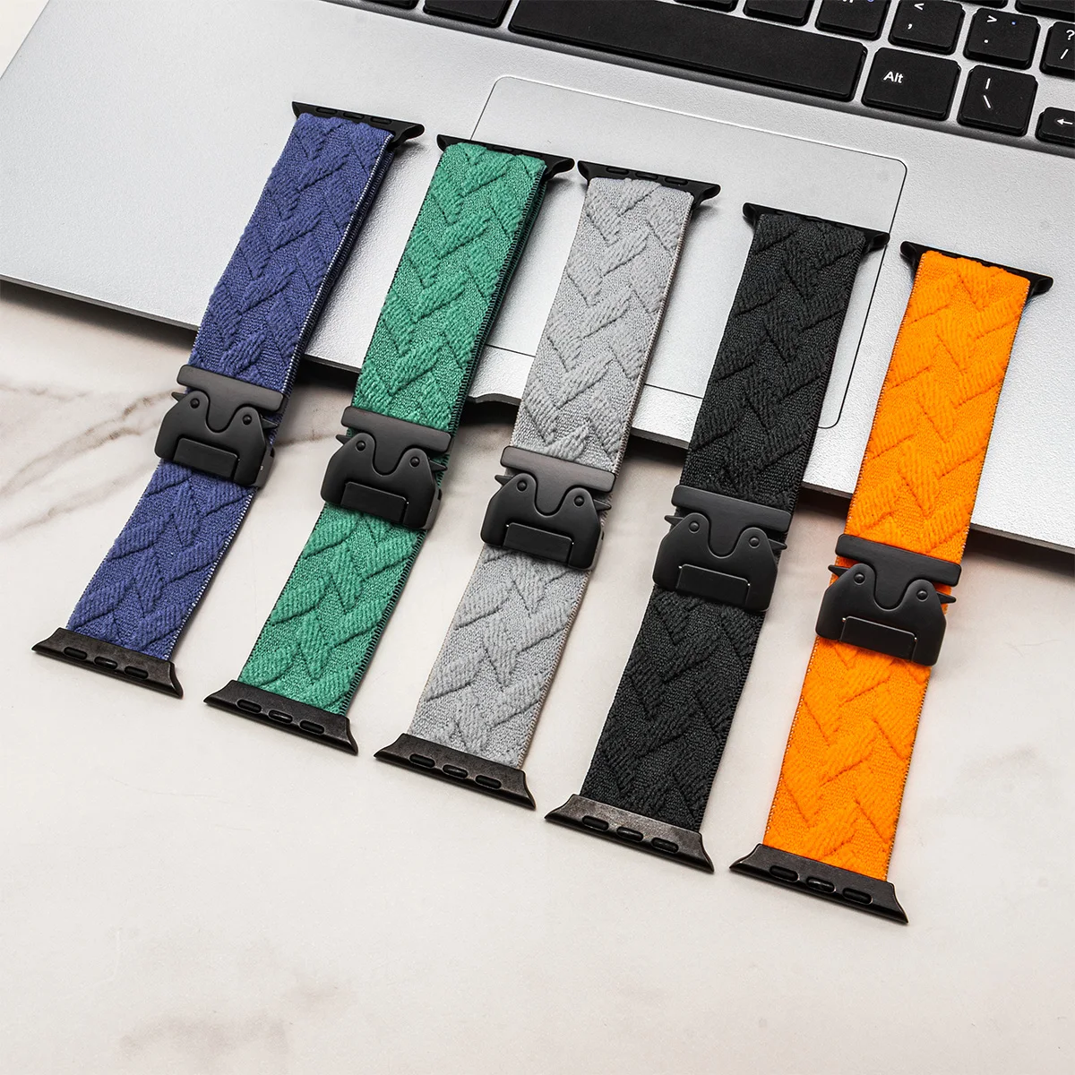 nylon strap for iwatch 10 9 8  - Parachute Strap Elastic 리뷰 및 가격