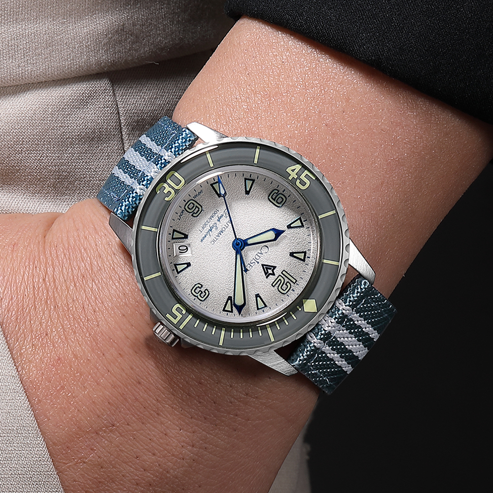 CADISEN Deep Explorer MIYOTA 8 - Canvas Strap Watch 리뷰 및 가격