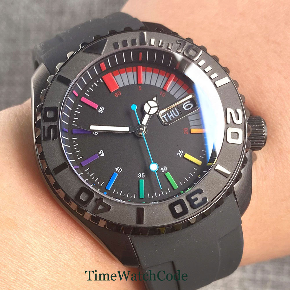Tandorio 41mm 20ATM Diver Auto - Rubber Strap Diver 리뷰 및 가격