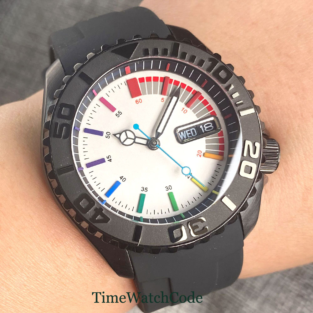 Tandorio 41mm 20ATM Diver Auto - Rubber Strap Diver 리뷰 및 가격