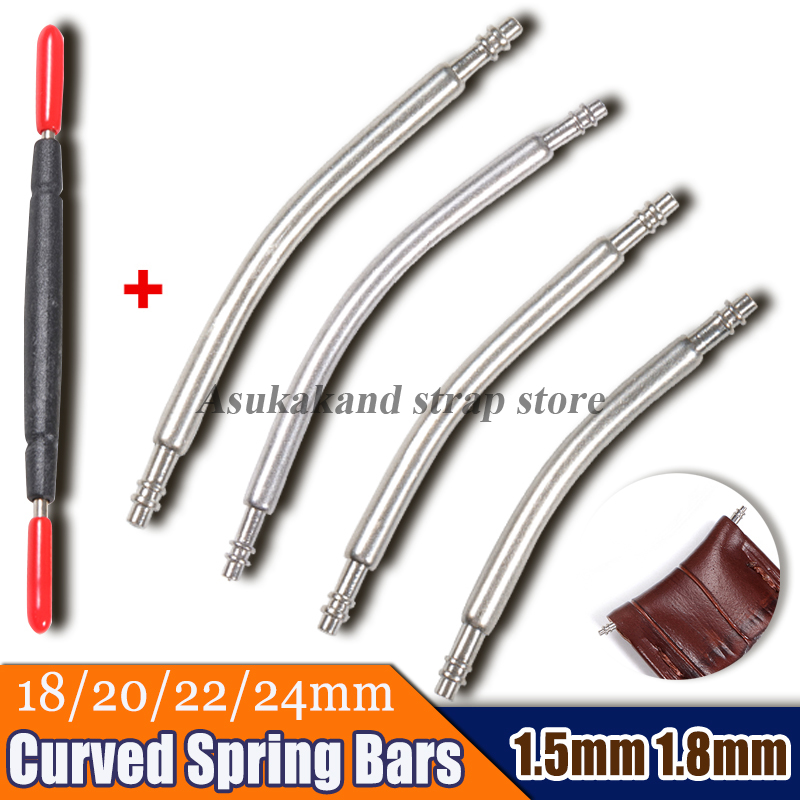 10pcs 1.5mm 1.8mm Diameter Sta - Curved Spring Bar 리뷰 및 가격