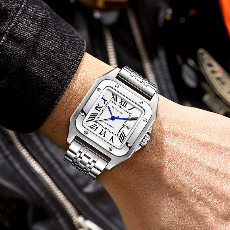 High-End Luxury Square Automat - Butterfly Clasp Deployant 리뷰 및 가격