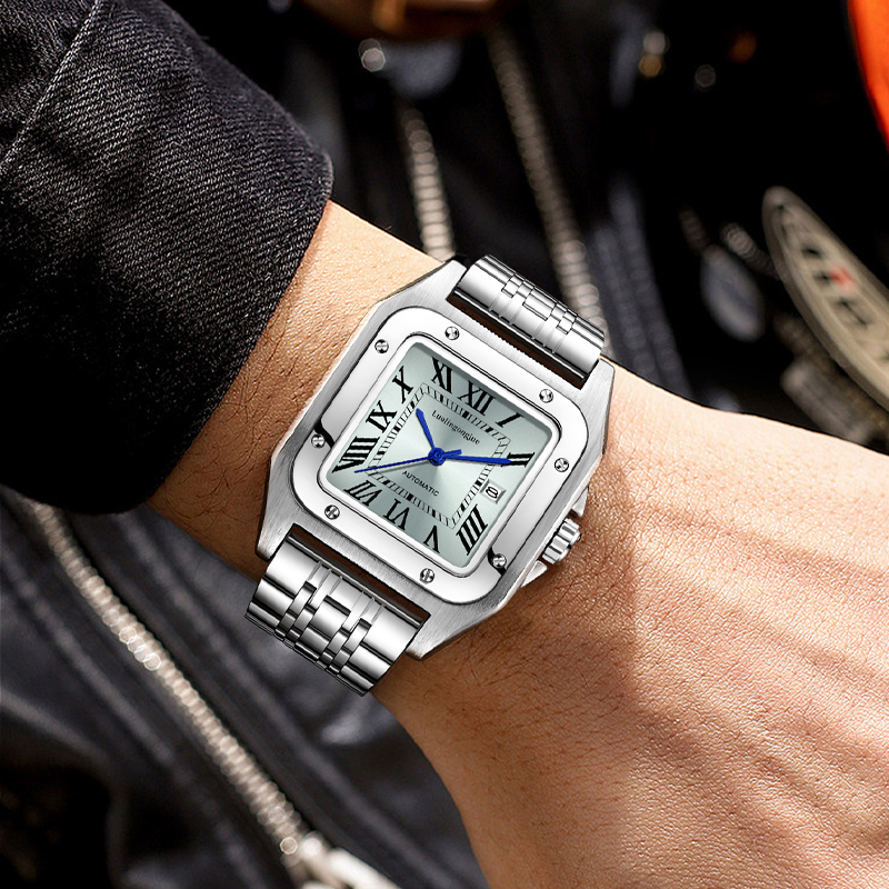 High-End Luxury Square Automat - Butterfly Clasp Deployant 리뷰 및 가격