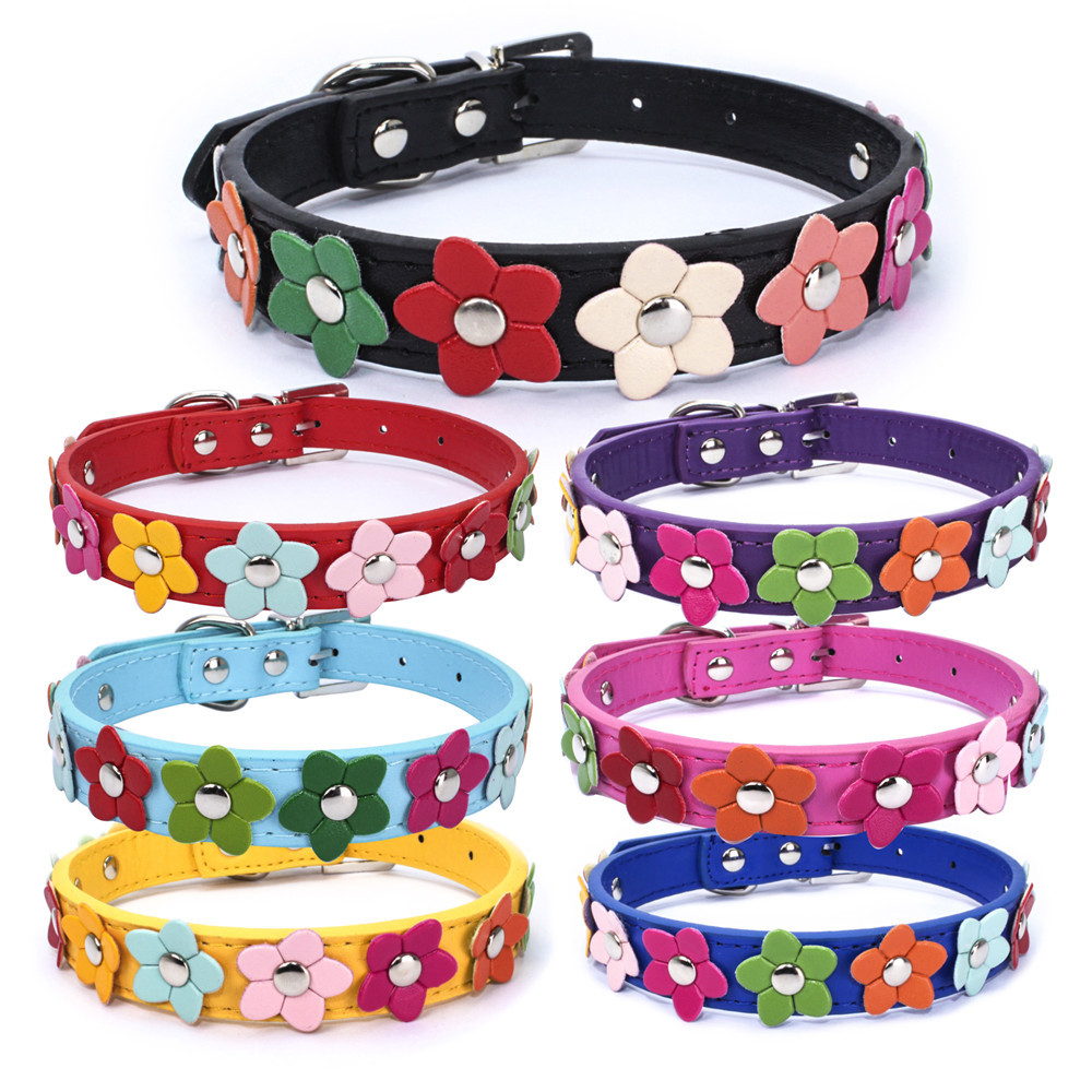 Pu Leather Colorful Flower Stu - Leather Strap Quick Release 리뷰 및 가격