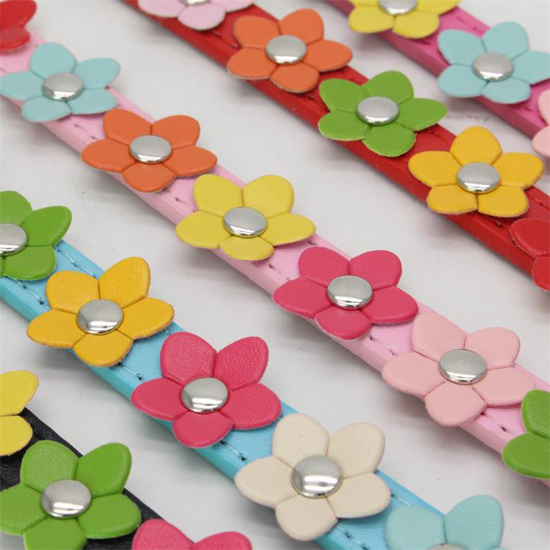 Pu Leather Colorful Flower Stu - Leather Strap Quick Release 리뷰 및 가격