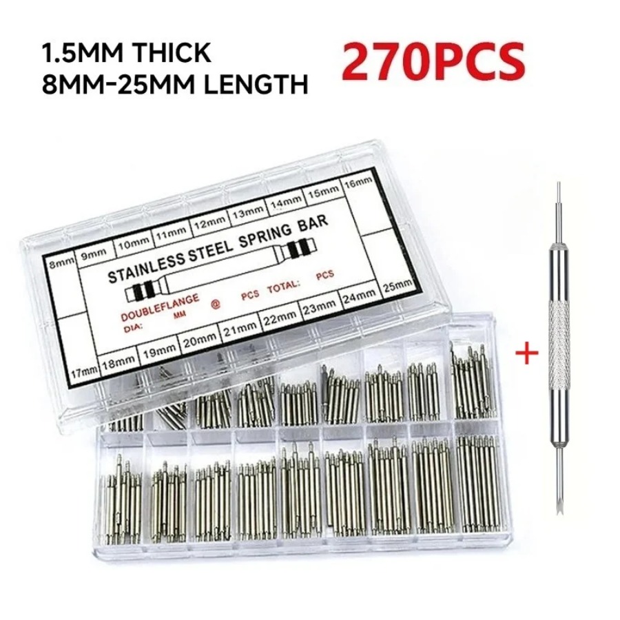 270pcs/Box Strainless Steel Sp - Spring Bar Tool Set 리뷰 및 가격
