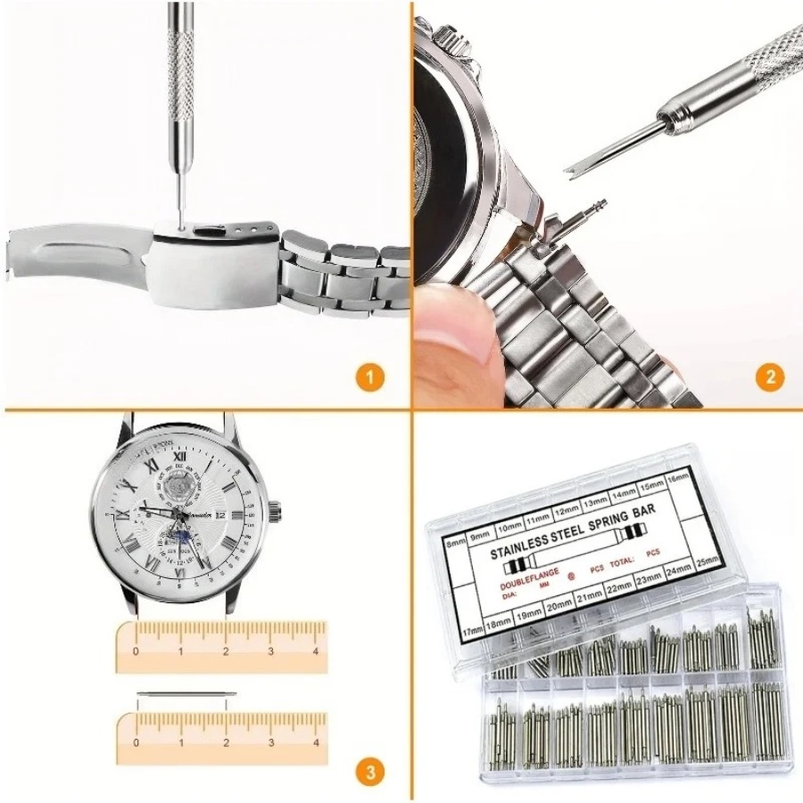 270pcs/Box Strainless Steel Sp - Spring Bar Tool Set 리뷰 및 가격