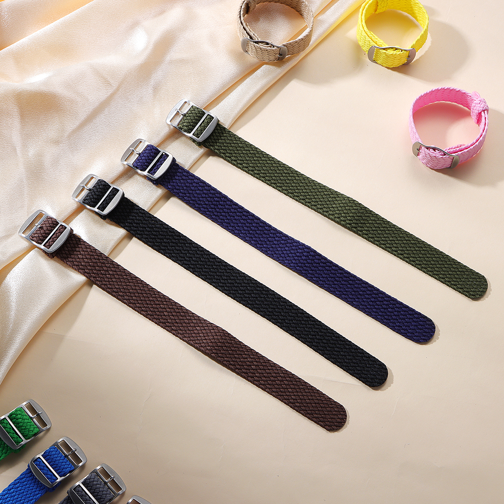 Nylon Woven Canvas Watch Band  - Perlon Strap Woven 리뷰 및 가격