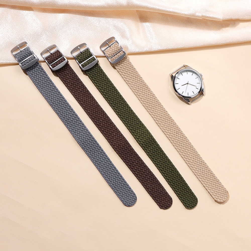 Nylon Woven Canvas Watch Band  - Perlon Strap Woven 리뷰 및 가격