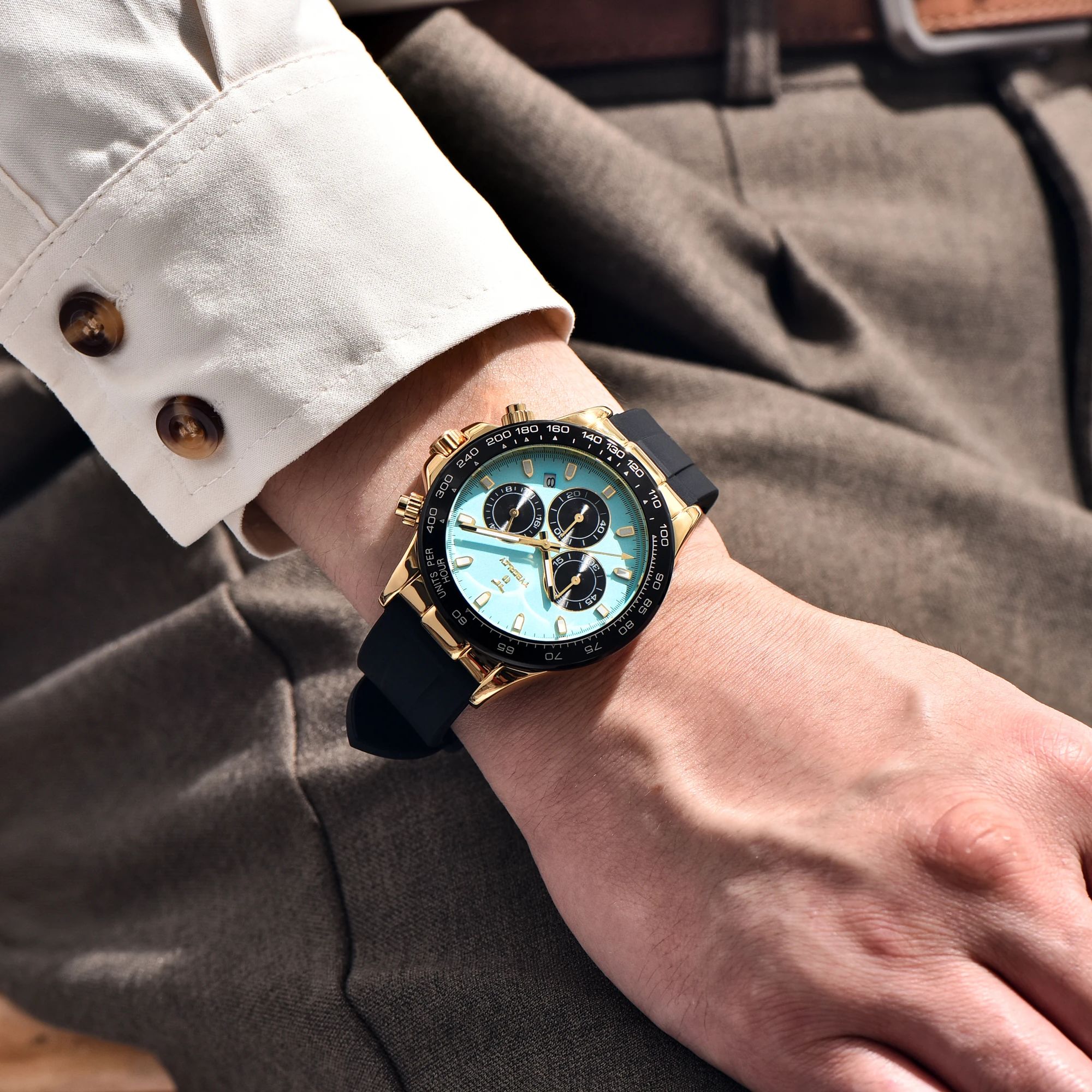 TYBERLEY Sophisticated Eleganc - Rubber Strap Diver 리뷰 및 가격