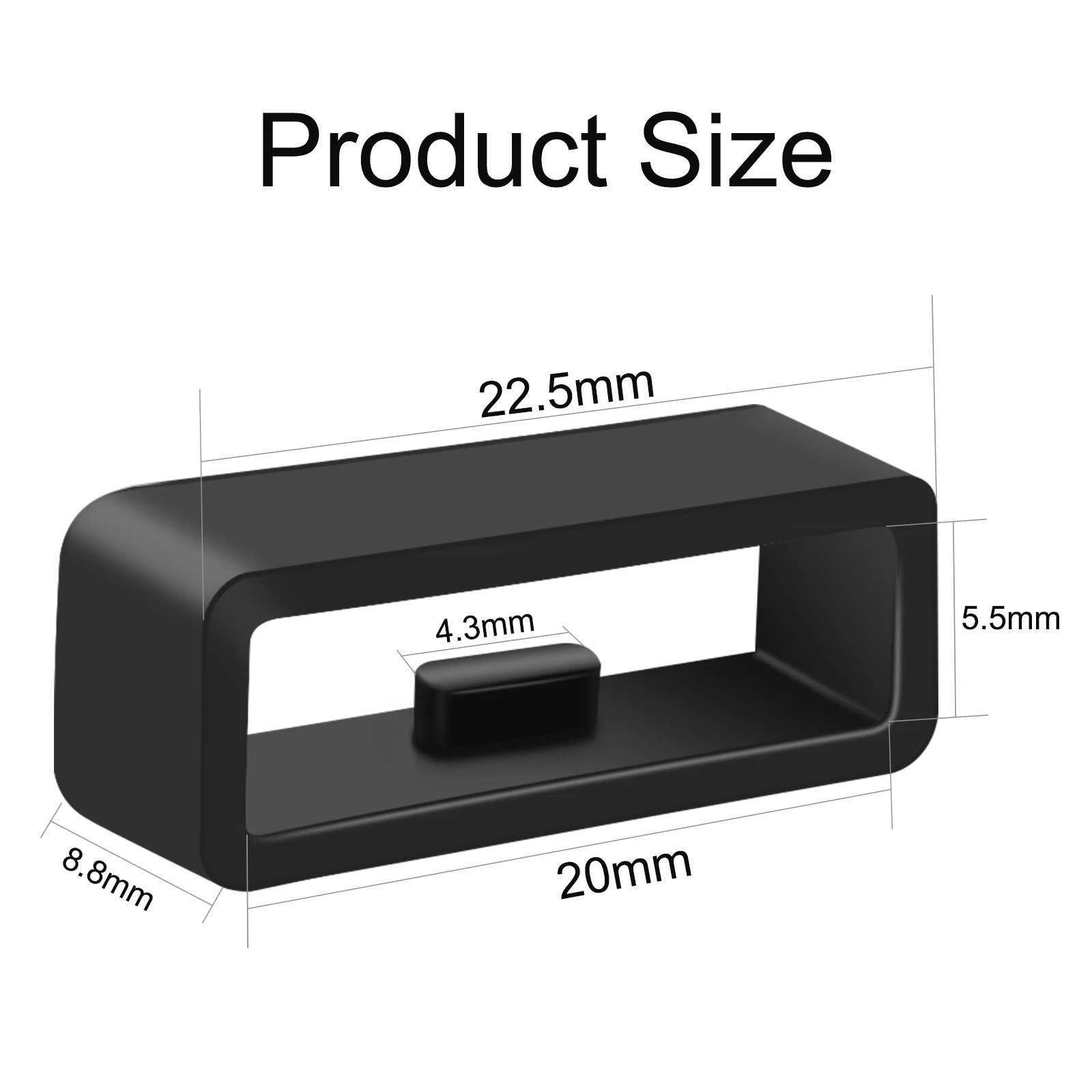 10pcs/5pcs/4pcs Black White Wa - Silicone Watch Band 22Mm 리뷰 및 가격