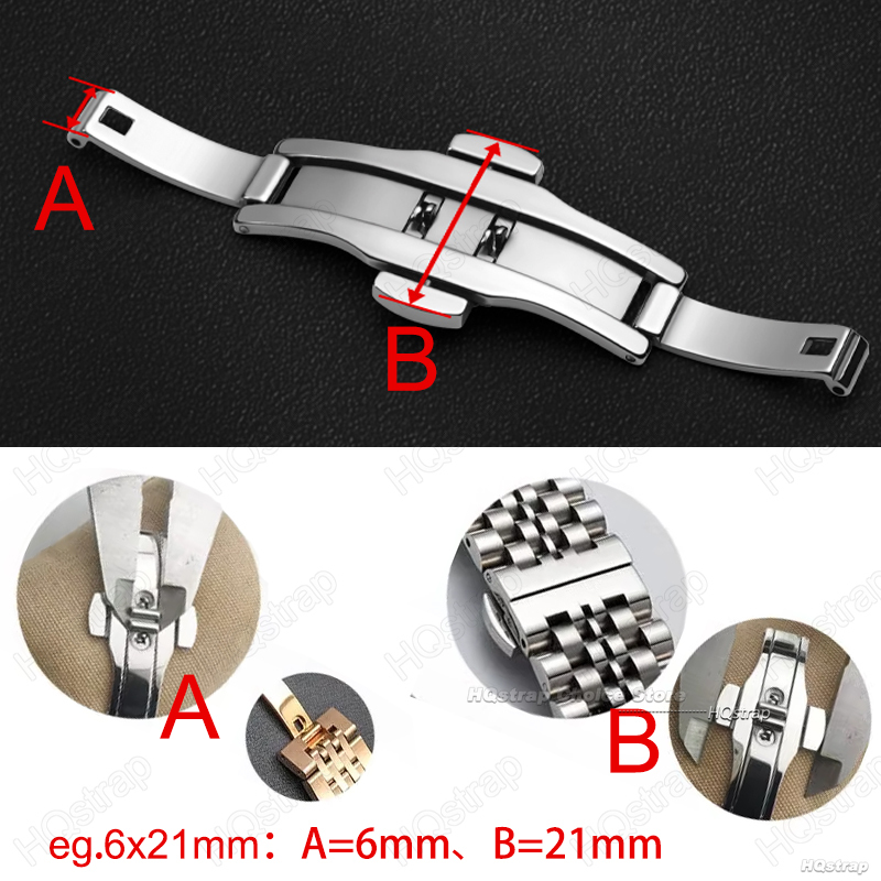 6mmx19/21/23/25mm Butterfly Bu - Butterfly Clasp Deployant 리뷰 및 가격