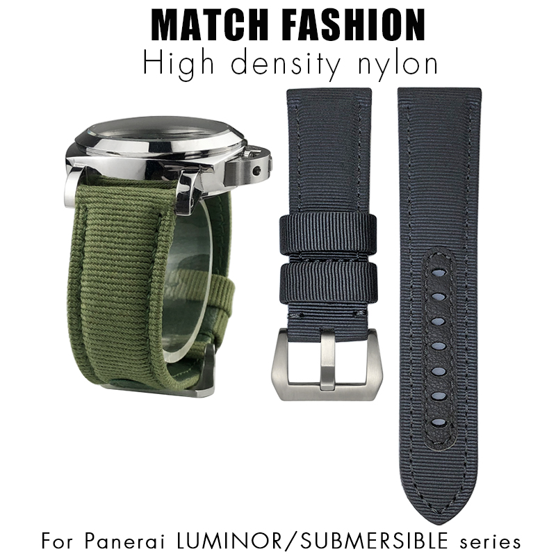 for Panerai 24mm New Nylon Wat - Canvas Strap Watch 리뷰 및 가격