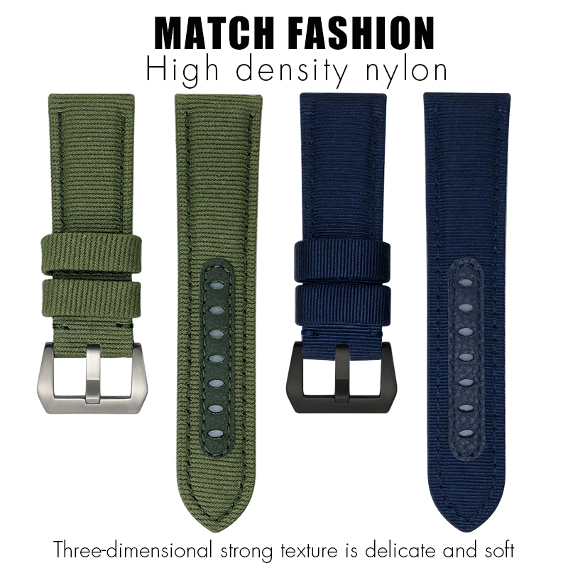for Panerai 24mm New Nylon Wat - Canvas Strap Watch 리뷰 및 가격