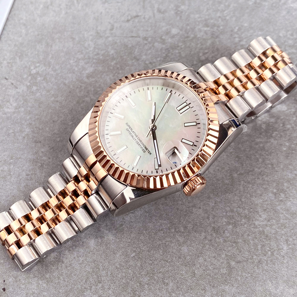Customized two tone rose gold  - Stainless Bracelet Diver 리뷰 및 가격