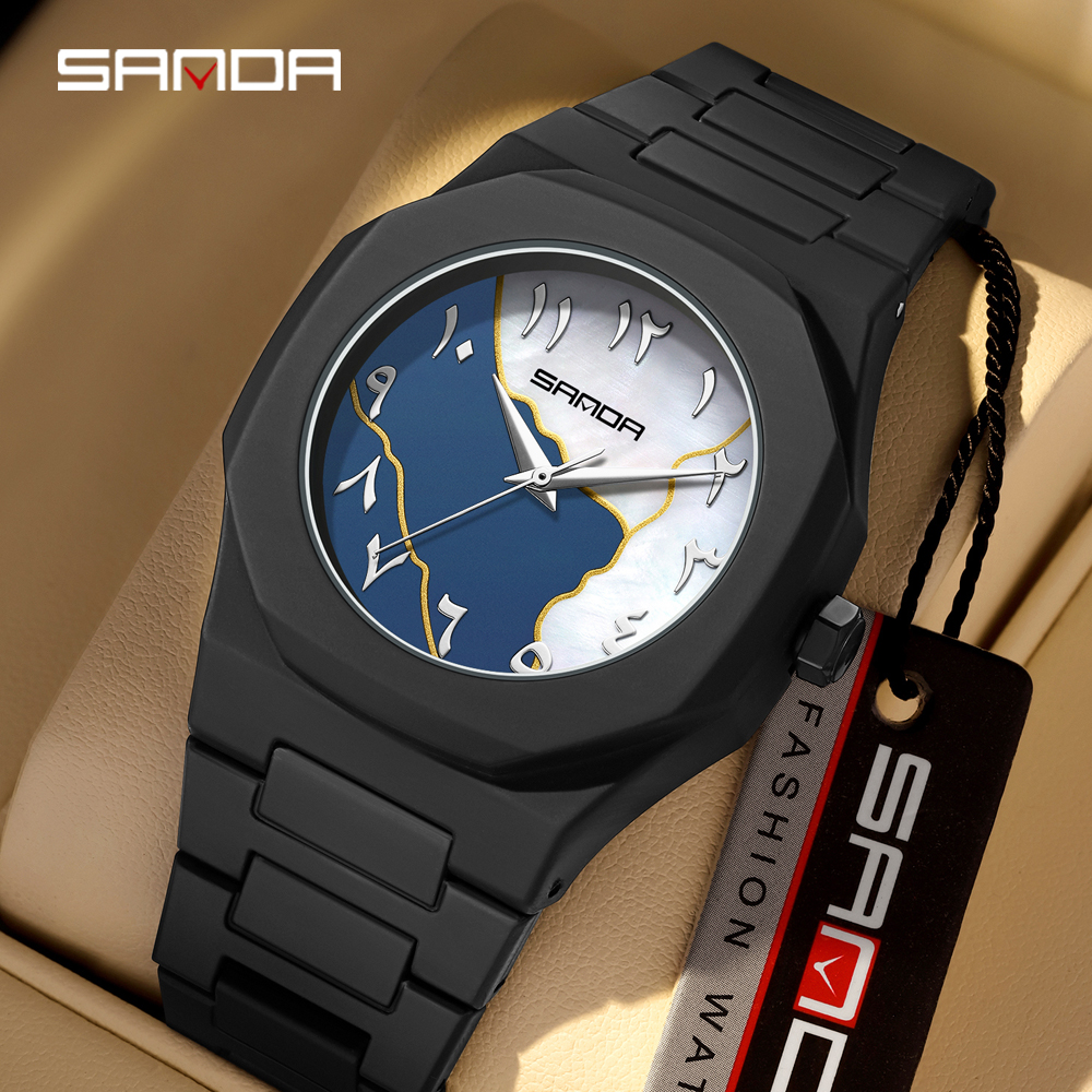 2025 SANDA Fashion Men's and W - Rubber Strap Diver 리뷰 및 가격