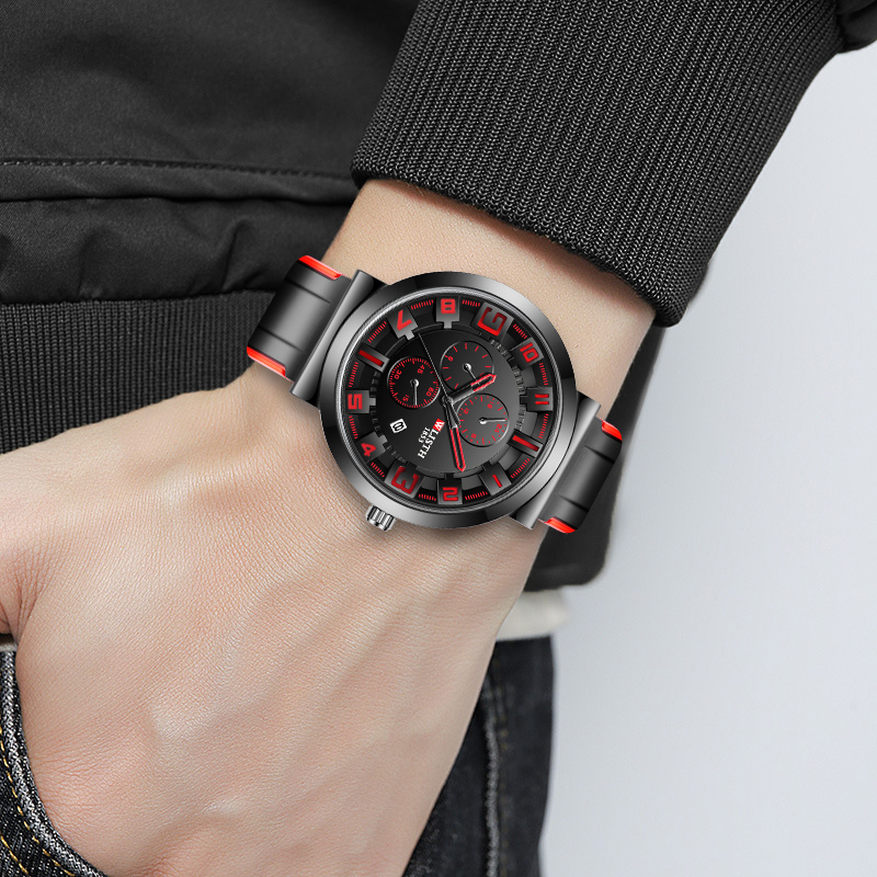 WLISTH Retro Men's Watches Spo - Leather Watch Band Men 리뷰 및 가격