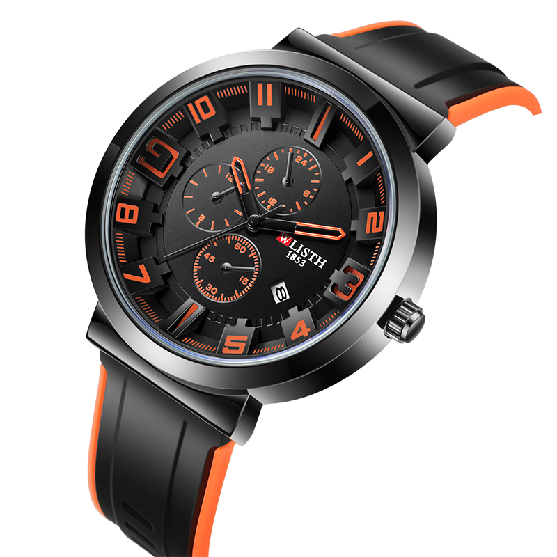 WLISTH Retro Men's Watches Spo - Leather Watch Band Men 리뷰 및 가격
