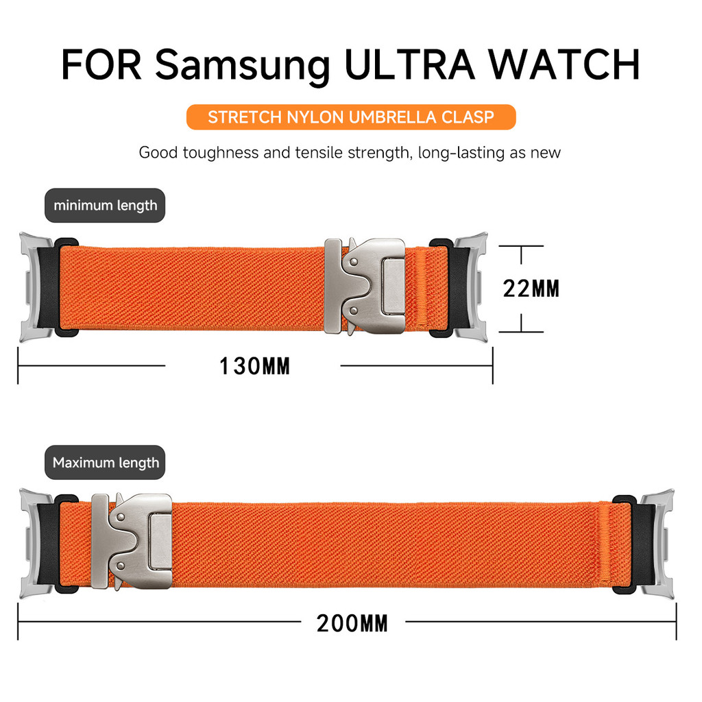 Nylon Strap For Samsung Galaxy - Parachute Strap Elastic 리뷰 및 가격