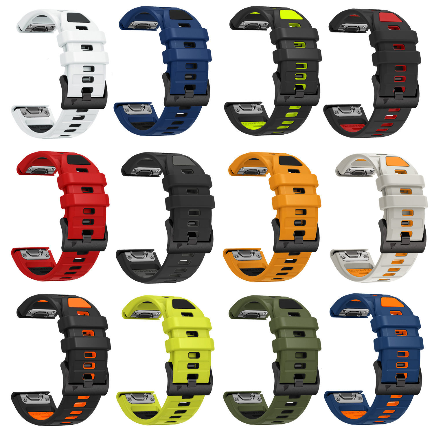 Fenix E 47mm Official QuickFit - Silicone Watch Band 22Mm 리뷰 및 가격