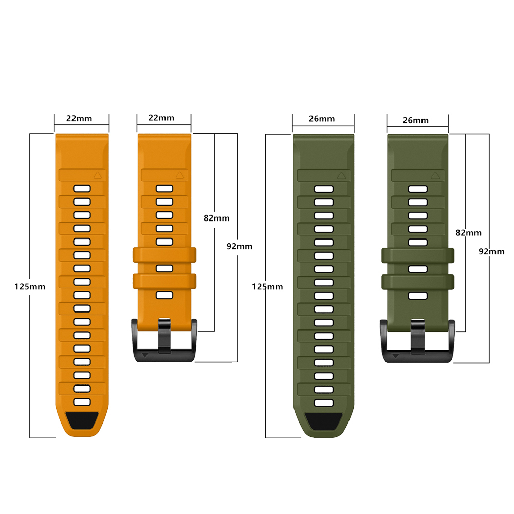 Fenix E 47mm Official QuickFit - Silicone Watch Band 22Mm 리뷰 및 가격