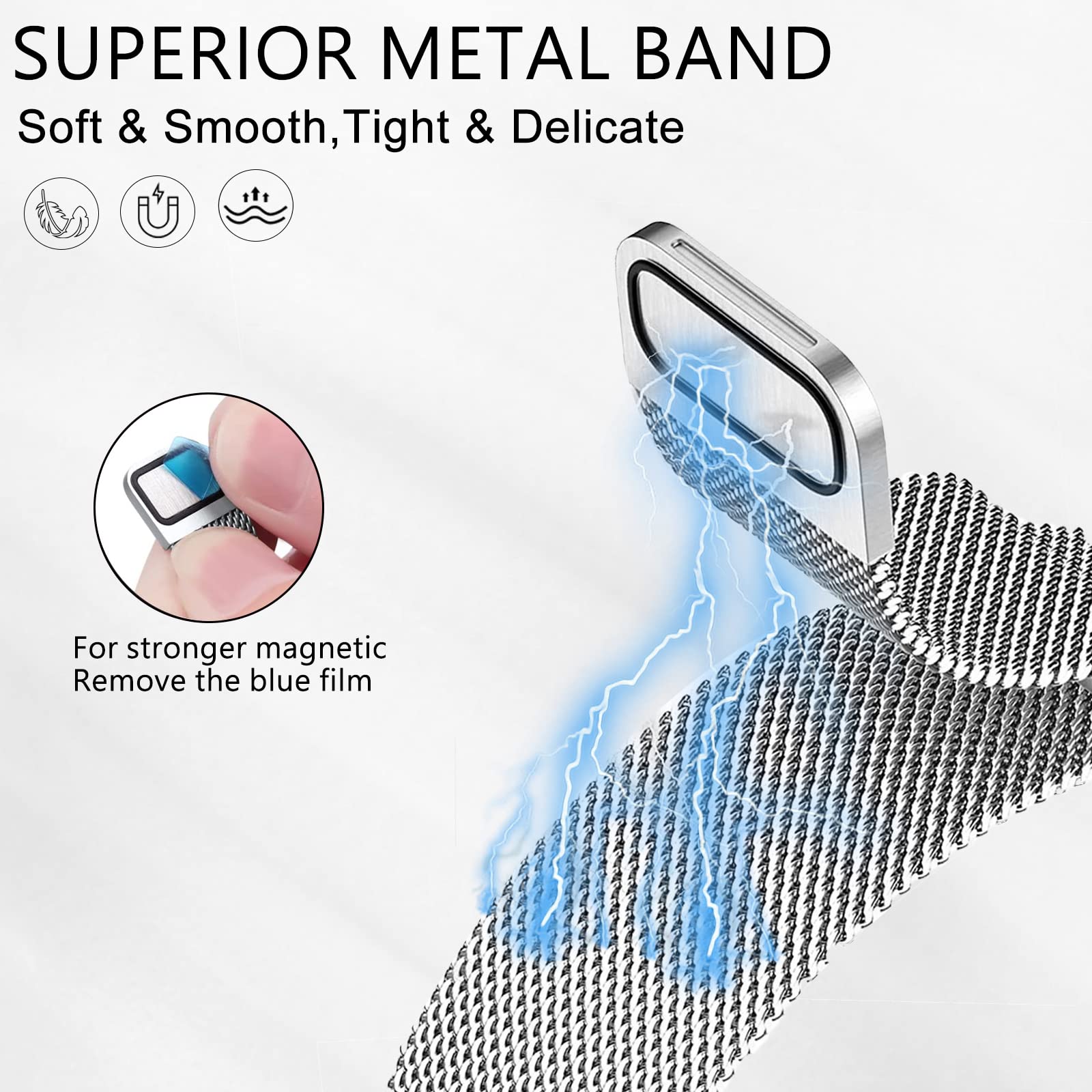 Milanese loop For fitbit charg - Milanese Loop Magnetic 리뷰 및 가격