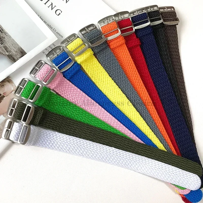 Fabric Woven Nylon Watch Band  - Perlon Strap Woven 리뷰 및 가격