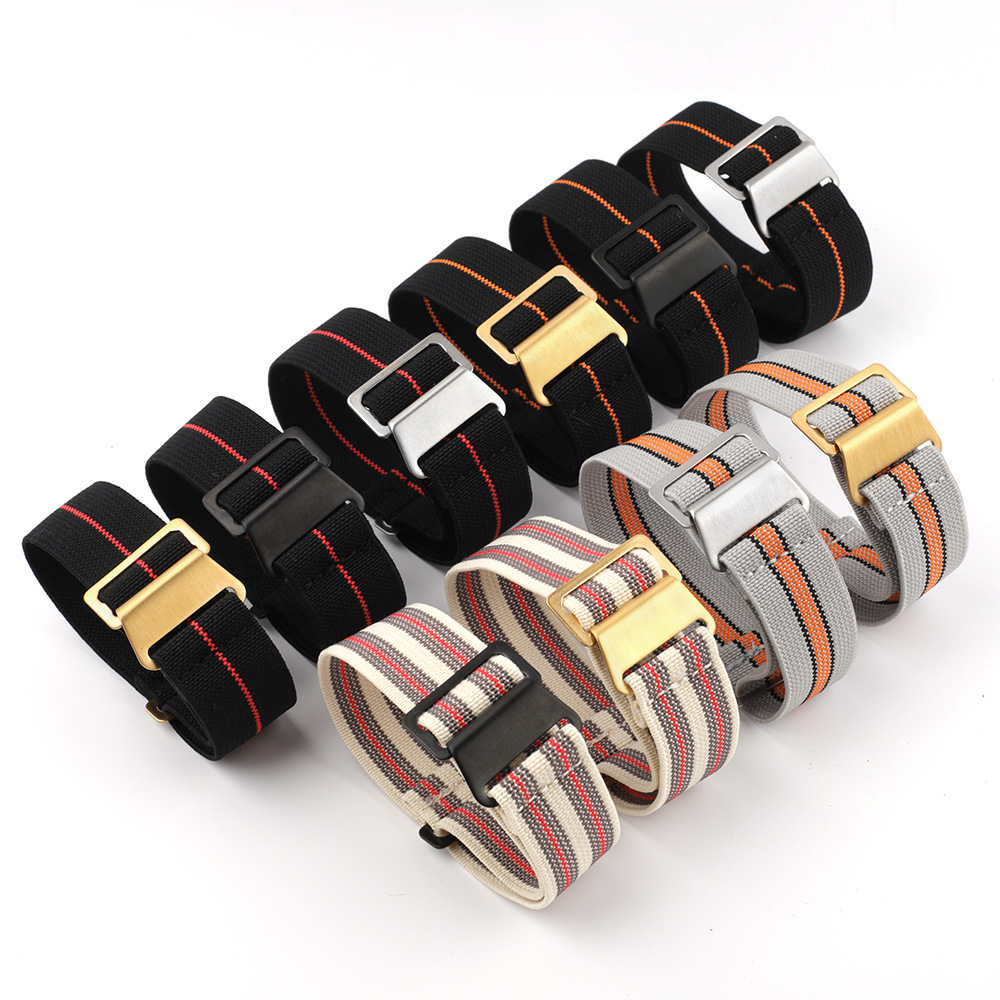 Parachute Nylon Watch Band 18m - Parachute Strap Elastic 리뷰 및 가격