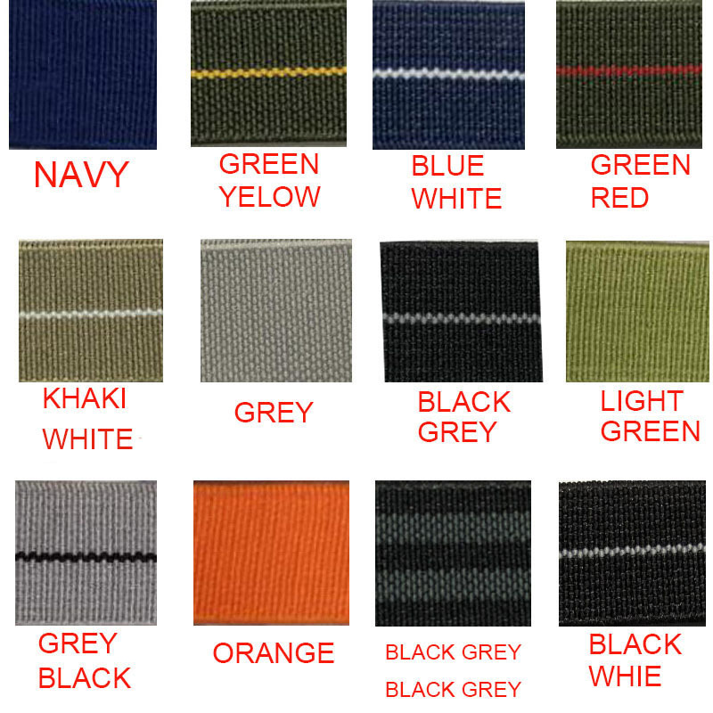 Parachute Nylon Watch Band 18m - Parachute Strap Elastic 리뷰 및 가격