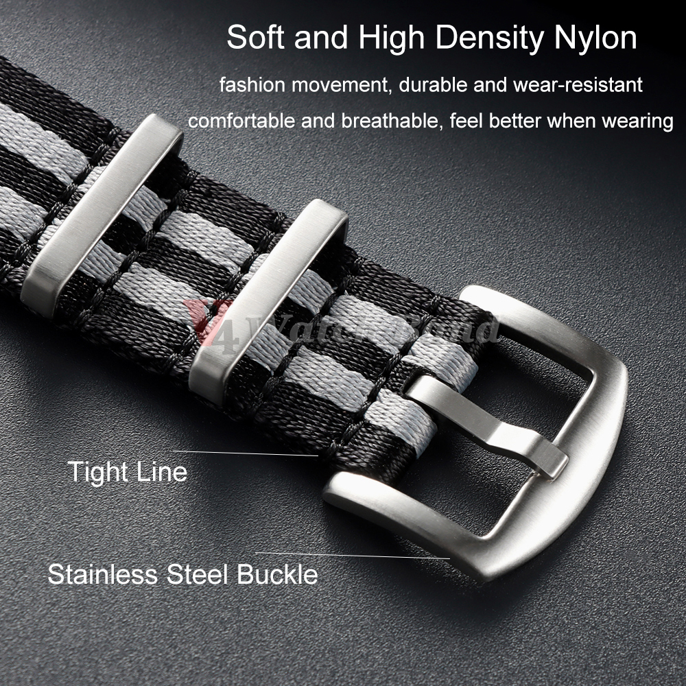 XL Super Long Size 330mm Nylon - Perlon Strap Woven 리뷰 및 가격
