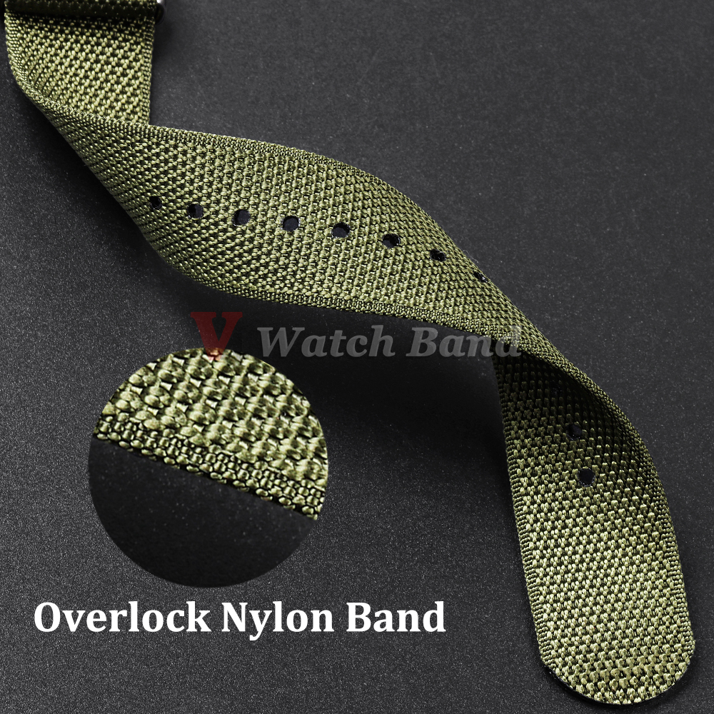 Dense Nylon Strap 20mm 22mm Wo - Perlon Strap Woven 리뷰 및 가격